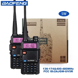 High Power 5W/8W Handheld Two-Way Radios
