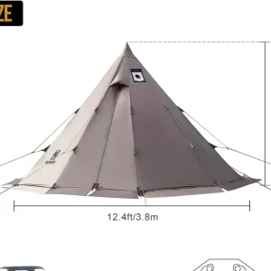 4-6 Person Hot Tent with Stove Jack