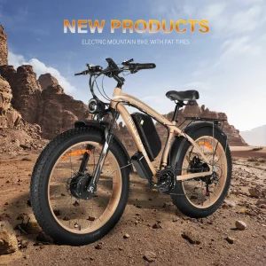 26″ All-Terrain E-Bike with 48V 23Ah Battery